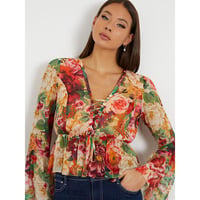 Image 1 of BLUSA GUESS FLORES SS24