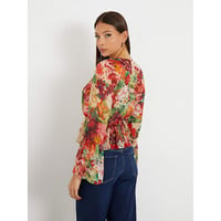Image 3 of BLUSA GUESS FLORES SS24