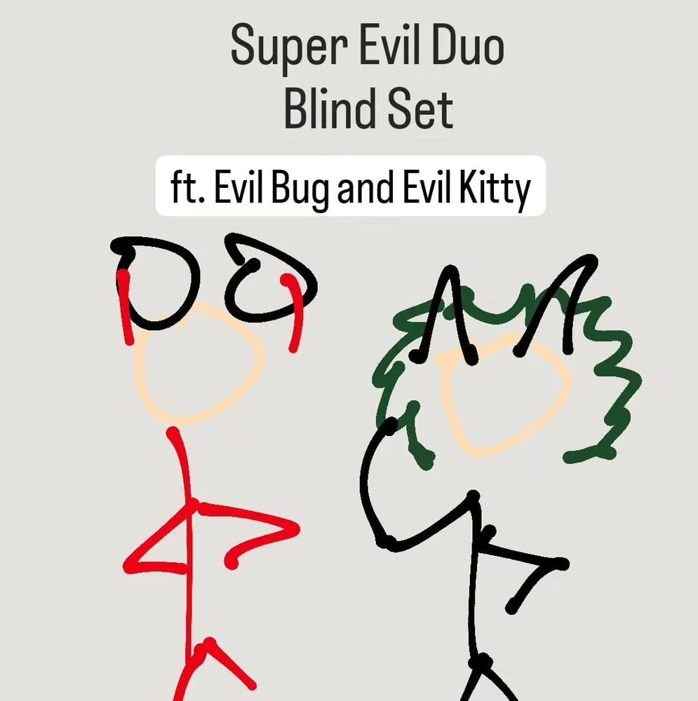 Image of [Pre-Order] Super Evil Duo - BLIND