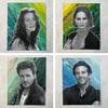 Old Flames: Celebrity collages