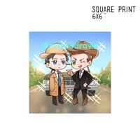 Image 1 of SPN: Square print