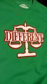 Image 2 of GREEN "DIFFERENT" ⚖️ SWEATSHIRT