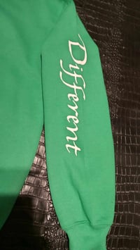 Image 4 of GREEN "DIFFERENT" ⚖️ SWEATSHIRT