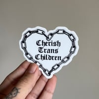 Image 2 of Cherish Trans Children Sticker