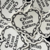 Image 3 of Cherish Trans Children Sticker