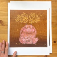 'Ginkgo Jackalope' 11 x 14" Limited Print