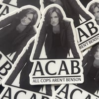 Image 2 of ACAB - All Cops Aren't Benson Sticker