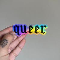 Image 1 of queer sticker