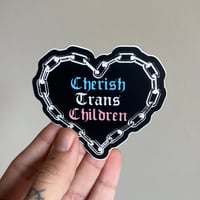 Image 4 of Cherish Trans Children Sticker