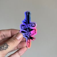 Image 1 of Holographic Butch Bait Sticker