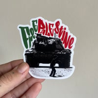 Image 1 of Free Palestine - Fundraising Sticker