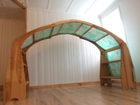 Image 4 of  Playstands - EXTRA LARGE Waldorf Montessori / Wood Toy / House /Sanded and danish oil finish / CAN$