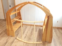Image 3 of  Playstands - EXTRA LARGE Waldorf Montessori / Wood Toy / House /Sanded and danish oil finish / CAN$