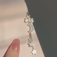 “to the moon & back” phone charm