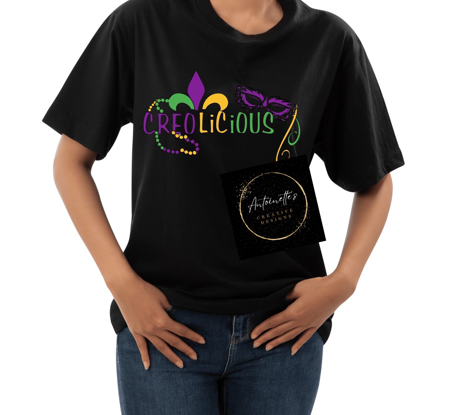 Image of CREOLICIOUS Mardi Gras Shirt