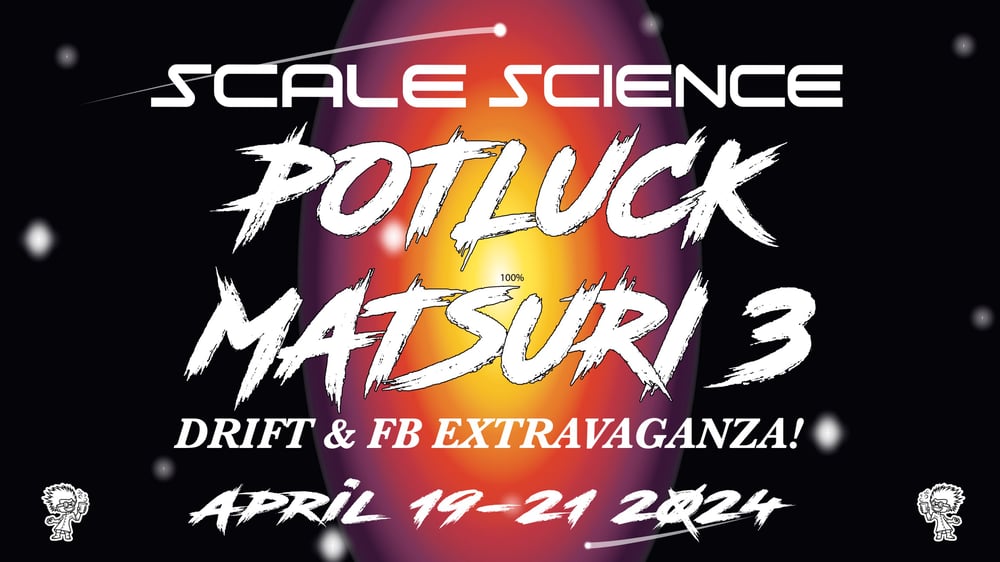 Potluck Matsuri 3 2024 Ticket (April 19th, 20th and 21st)