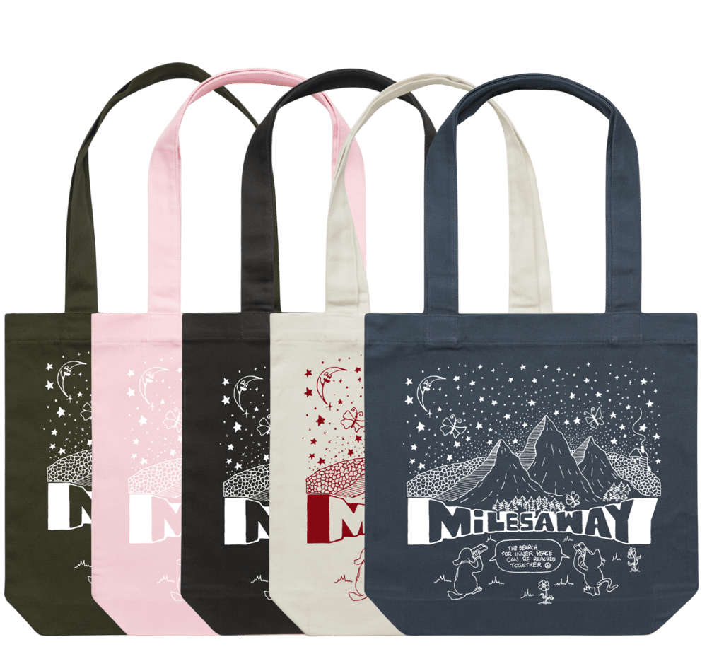 Inner Peace tote bag 