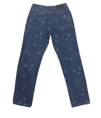 Image of FTP Bullethole Arch Logo Denim Pants