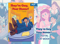 [DIGITAL] "They're Gay, Your Honor!" Ace Attorney Art Book