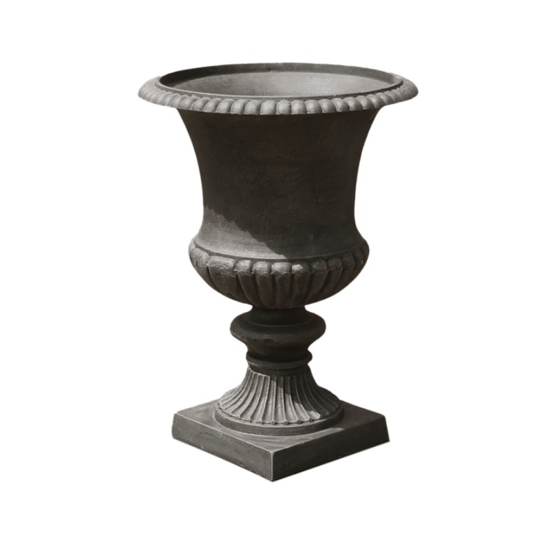 Image of Black Cast Iron Urn 