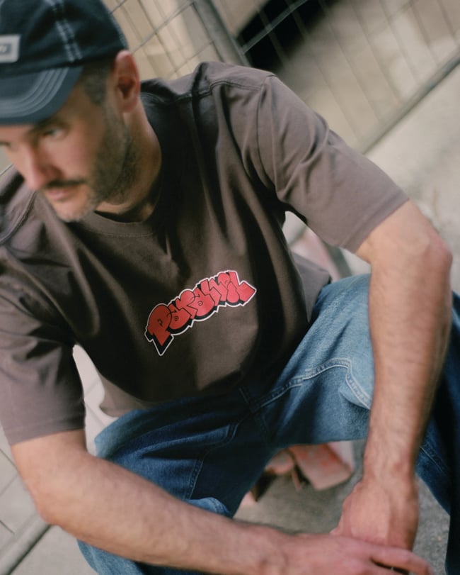 THROWIE  // FADED BROWN <p><del>$50.00</del> 