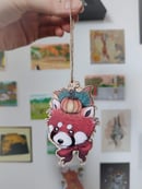 Image 4 of Red panda keychain/hanging decoration