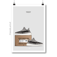 Image 1 of Sneaker Poster Adidas Yeezy Boost 350 V2 “Zyon”