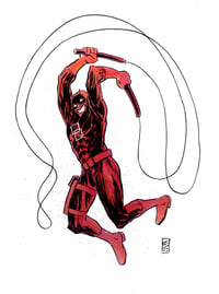 Daredevil 9"x12" original