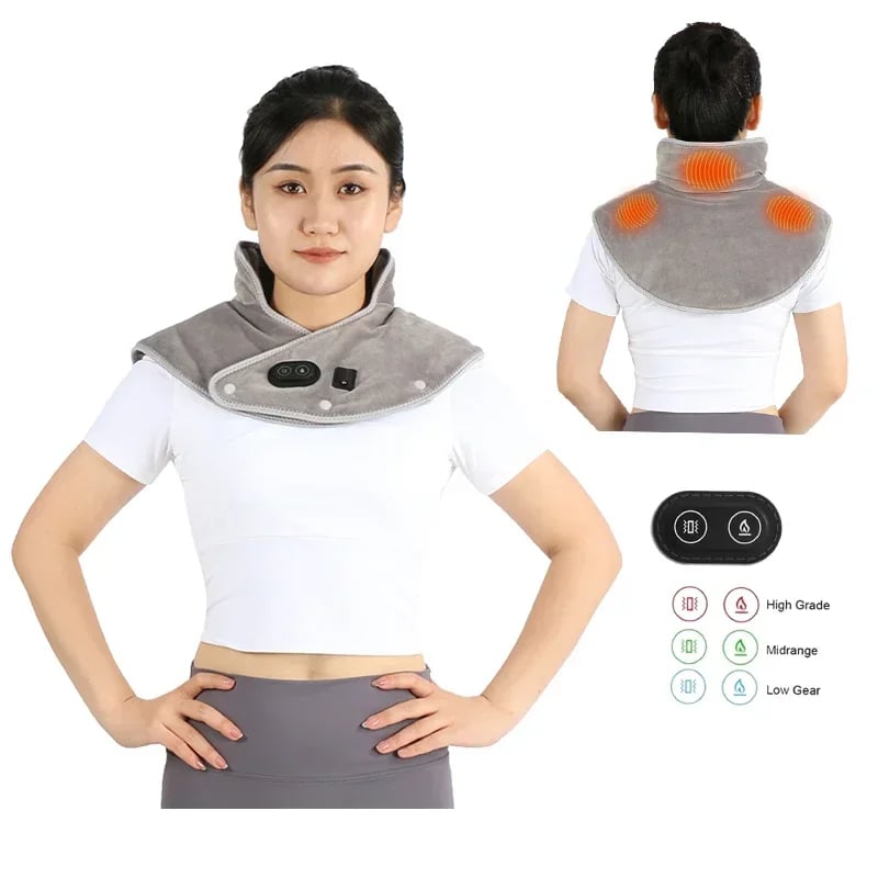 HeatEase™ Electric Heated Shoulder Massager and Neck Wrap