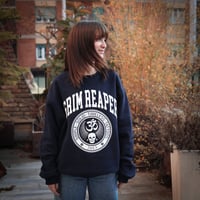 Image 1 of Grim reaper Navy Om 500gr sweatshirt