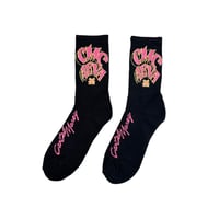 Black & Pink CMC 4Eva Socks 