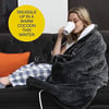 MSL Electric Heated Blanket with Flannel & Sherpa – Ultra Soft, Fast Heating, Winter Comfort