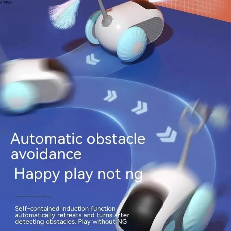 TurboChase™ Wireless Gravity Sports Car Remote Control Electric Cat Toy