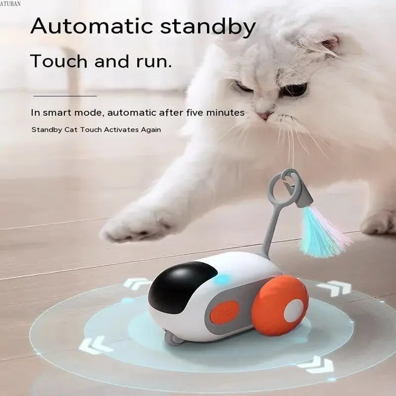 TurboChase™ Wireless Gravity Sports Car Remote Control Electric Cat Toy