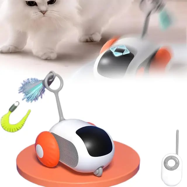 TurboChase™ Wireless Gravity Sports Car Remote Control Electric Cat Toy
