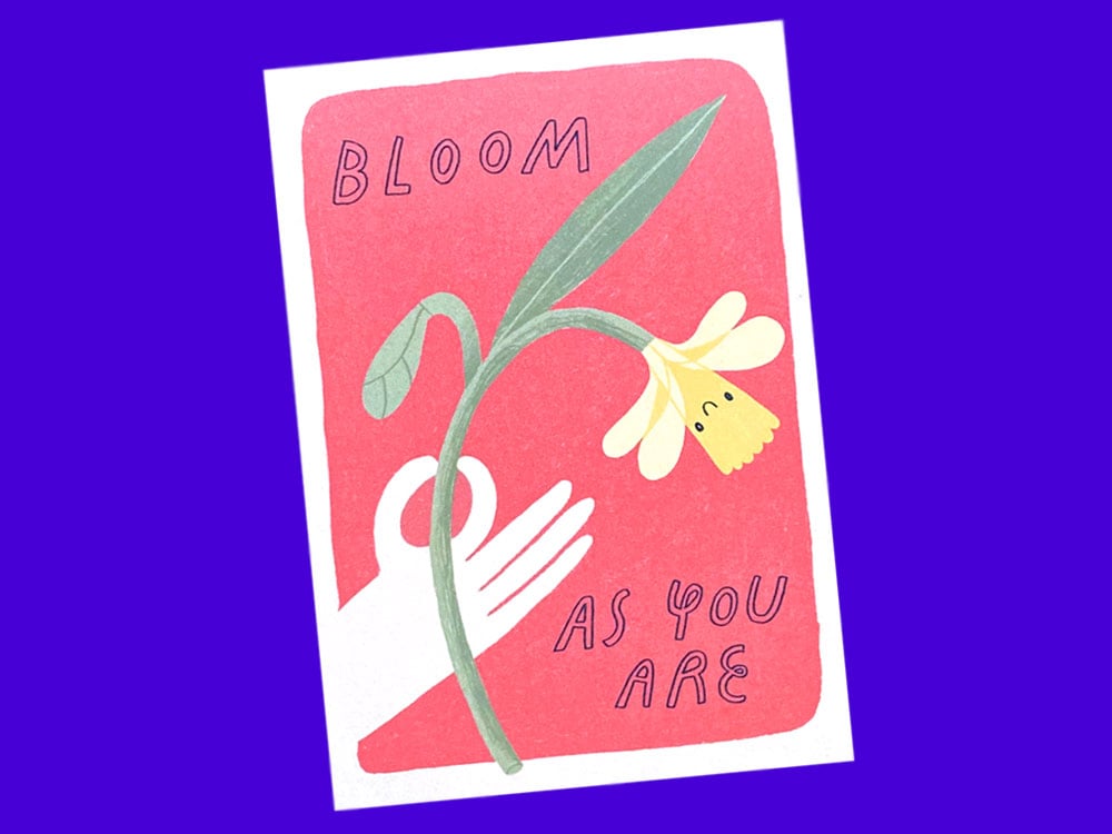 Image of POSTKARTE Bloom As You Are