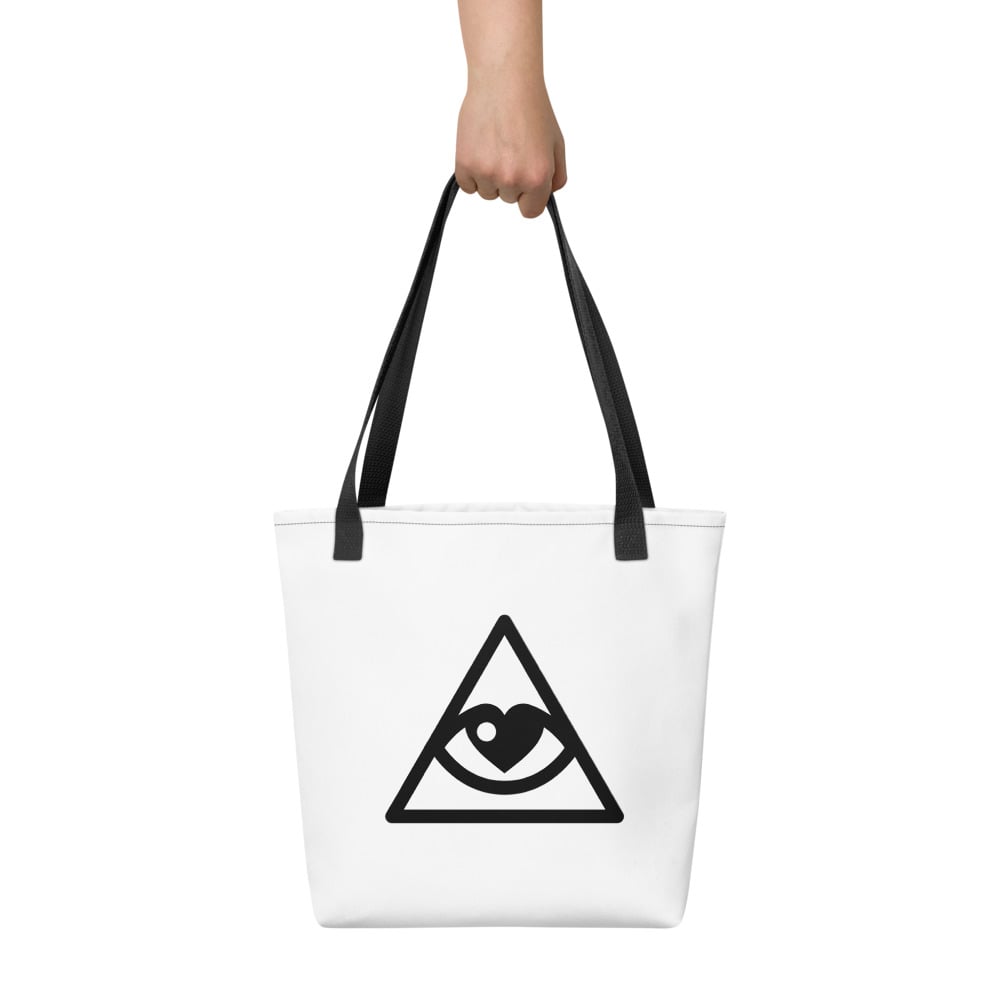Image of All Seeing Eye Of Love - Tote Bag
