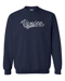 Image of Crewneck Sweatshirt - Tail - Navy