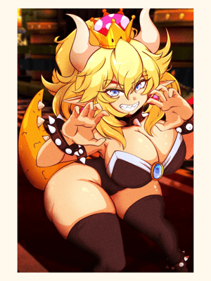 Image of Mushmush Kingdom Series: Bowsette