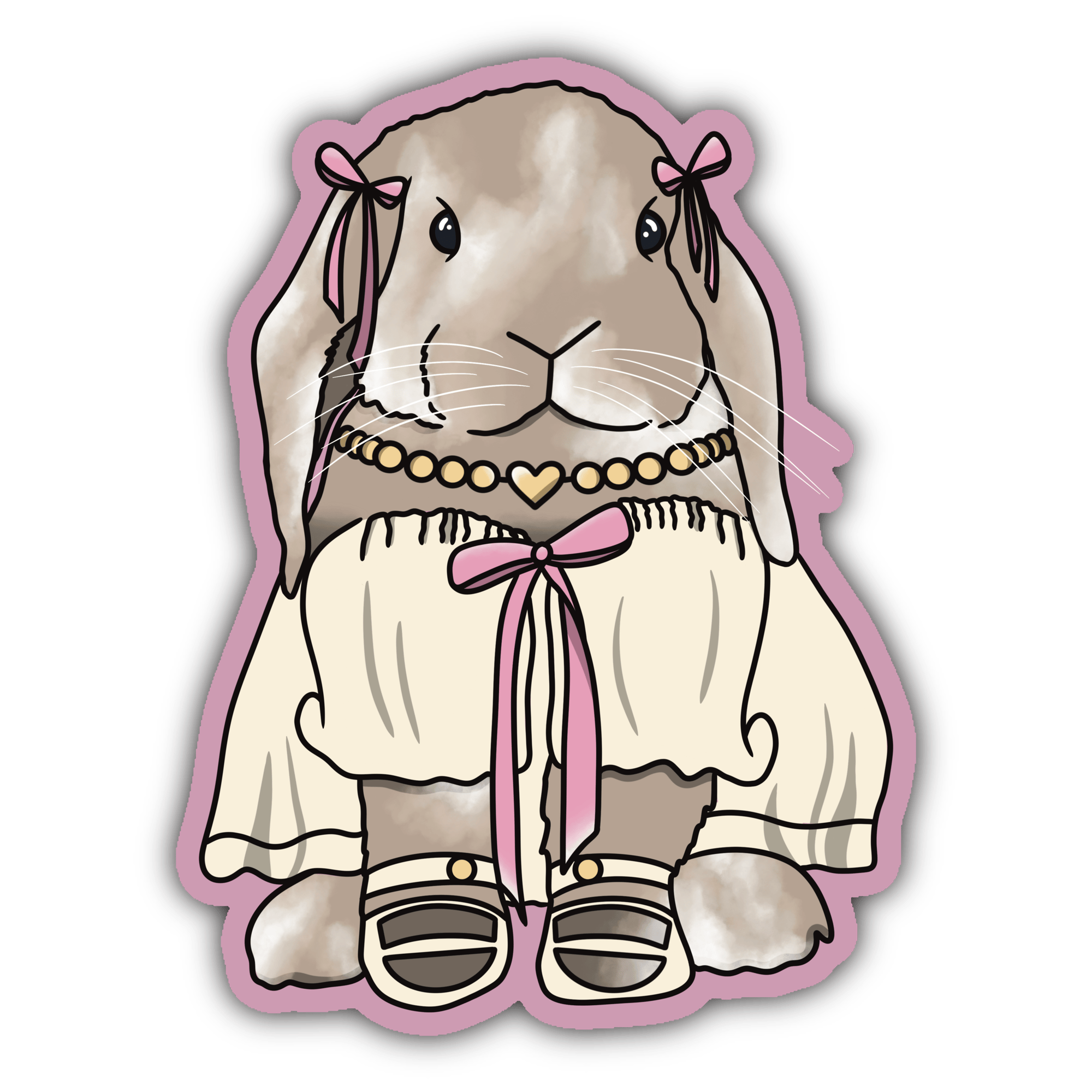 Bunny zombie | Sticker