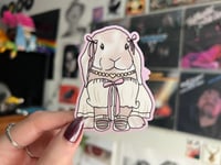 Image 4 of Coquette Bunny - Sticker