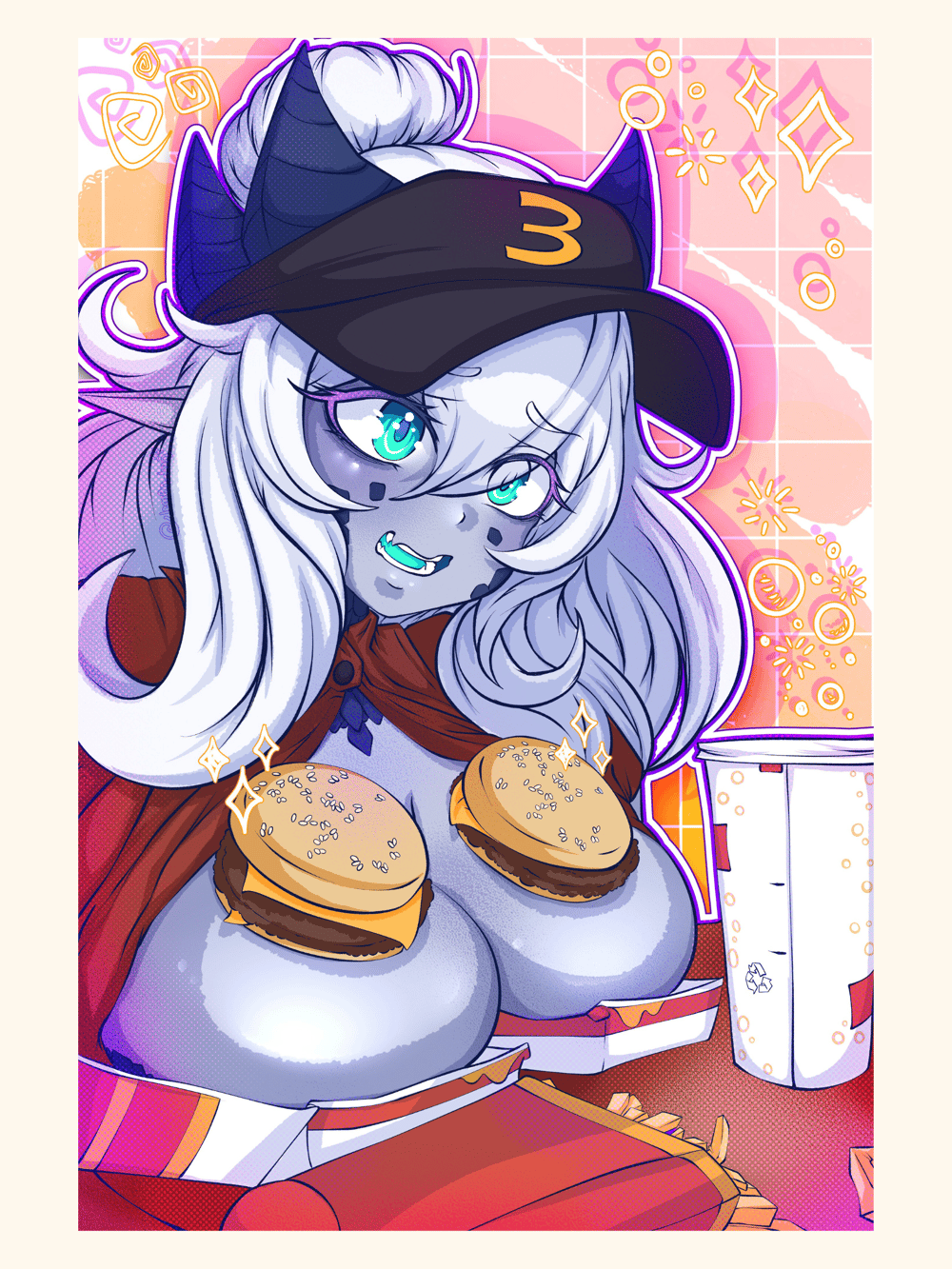 Image of 100% FRESH Waifu Series: Borgar Ashva