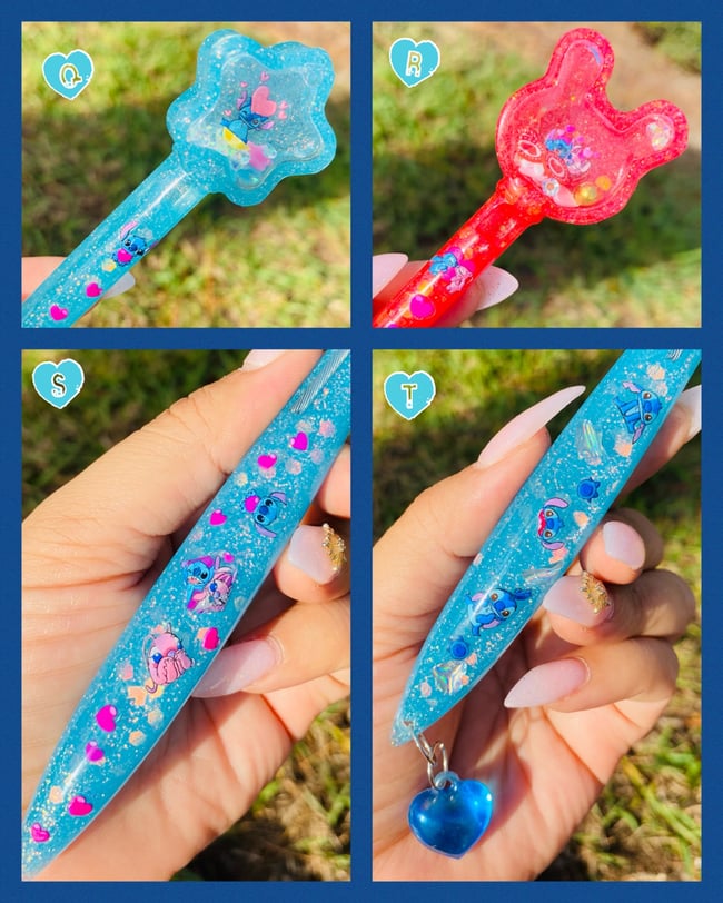 Resin Made Solid Color Roach Clips