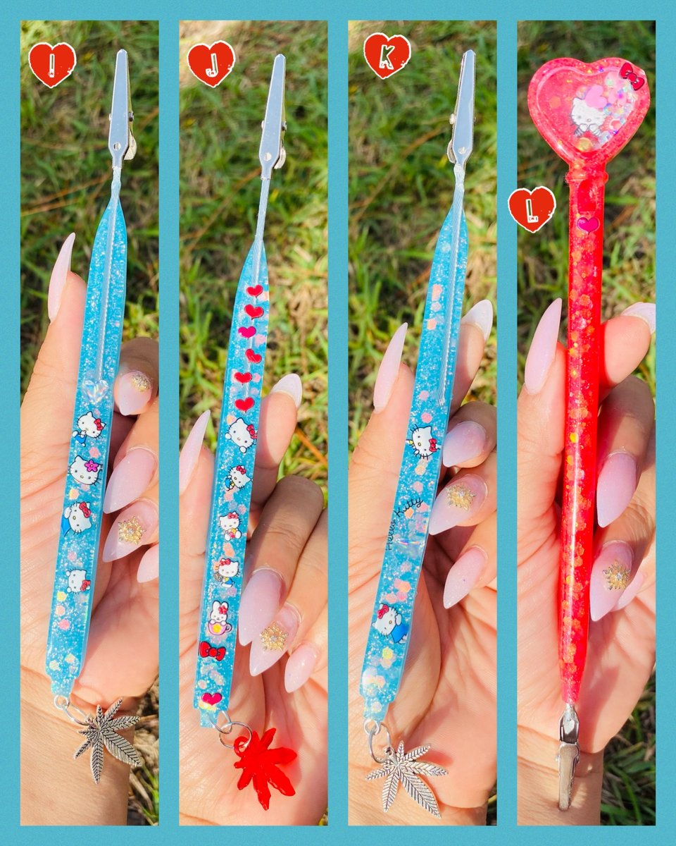 Hello Kitty Roach Clips | Dash of Tabby