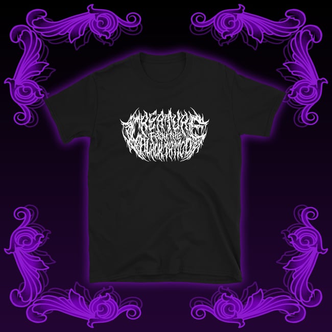 Creature From The Black Tattoo Black Metal Logo Unisex T Shirt