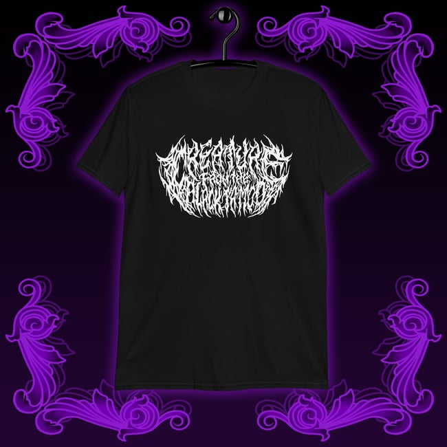 Creature From The Black Tattoo Black Metal Logo Unisex T Shirt