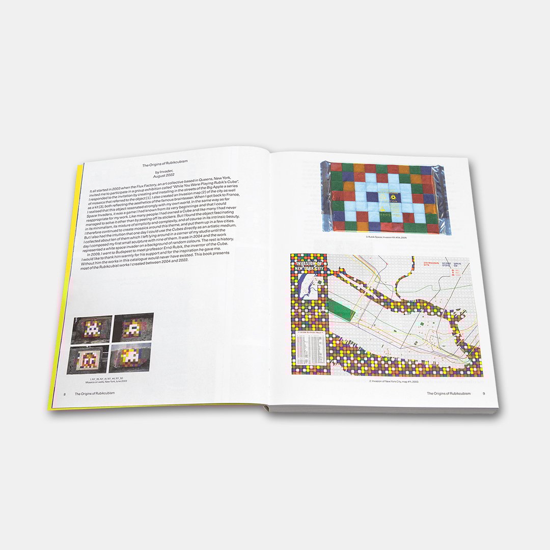RUBIKCUBIST INVADER Book — STANDARD X FUTURE