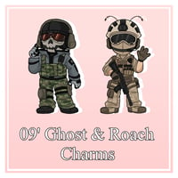 Image of 09' Ghost and Roach Charms