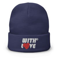 Image 2 of WITH LOVE COPYRIGHTS BEANIE