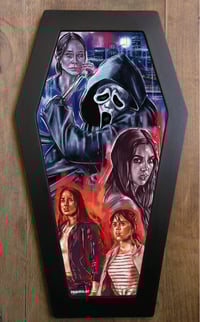 Scream Coffin Framed Art ONLY 10 AVAILABLE! WORDWIDE SHIPPING!
